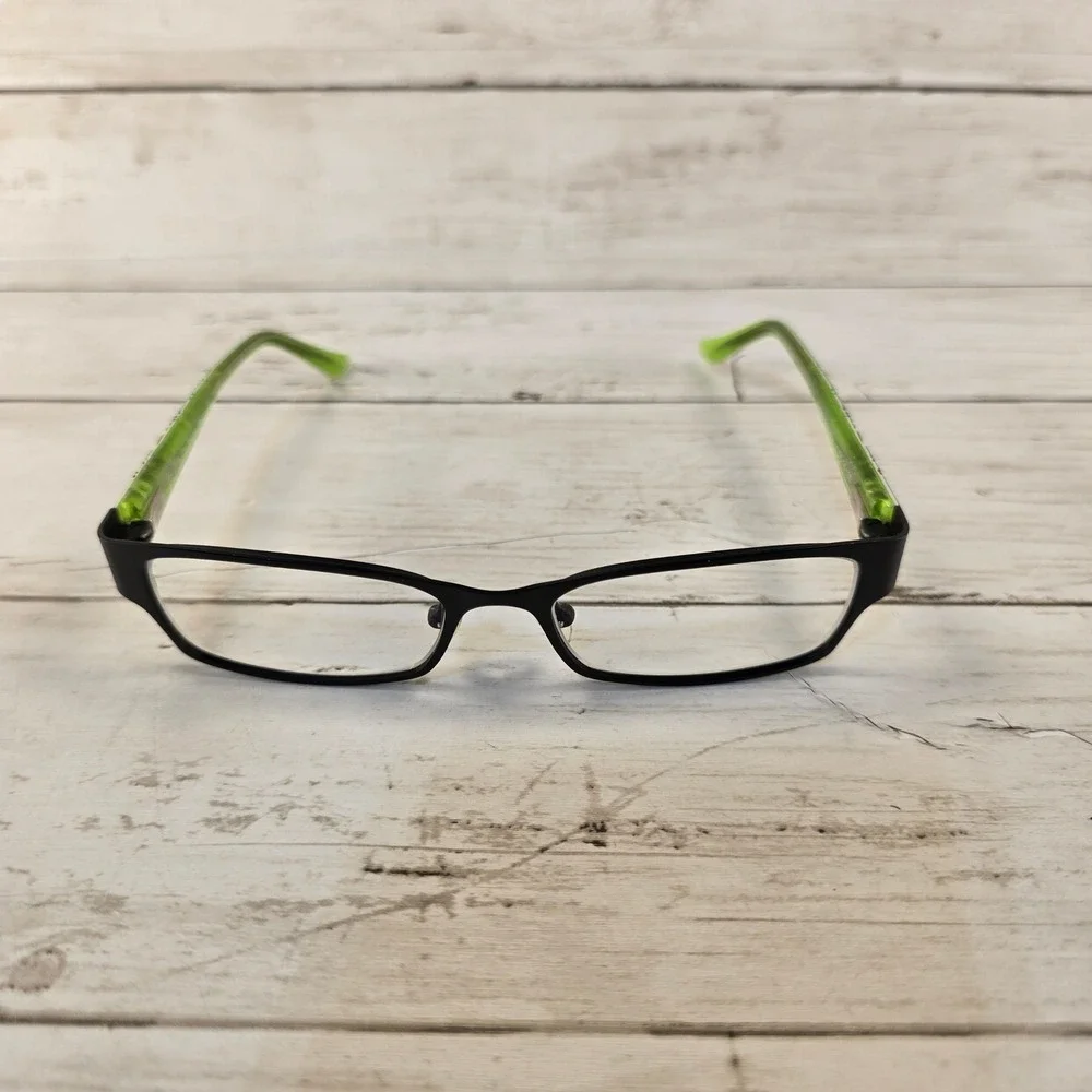 Vera Bradley Limes Up LMU Black Green Floral Eyeglass Frames 51-16-135